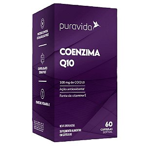 Coenzima Q10 100Mg 60 Capsulas Soft Gel - PuraVida