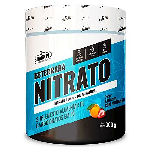 Nitrato Beterraba 300g Laranja Morango - Shark Pro