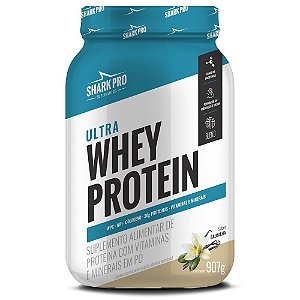 Ultra Whey Protein Baunilha Pote 907g - Shark Pro