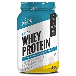 Ultra Whey Protein Leite Pote 907g - Shark Pro