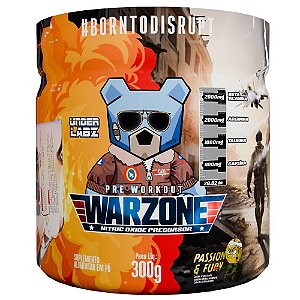 Warzone Pre Workout Passion Fury 300g - Under Labz