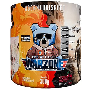 Warzone Pre Workout Blood Battle 300g - Under Labz