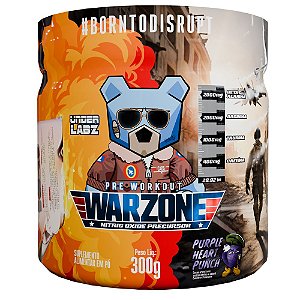 Warzone Pre workout Purple Heart Punch 300g - Under Labz