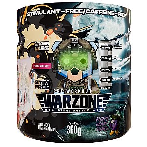 Warzone Night Battle Purple Heart Punch 360g - Under Labz