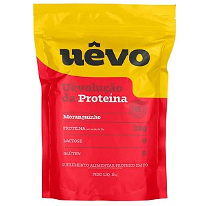 Proteina Ovo Uevo Morango 1kg - Uevo