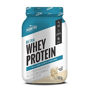 Ultra Whey Protein Chocolate Branco Pote 907g - Shark Pro