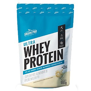 Ultra Whey Protein Chocolate Branco Refil 907g - Shark Pro