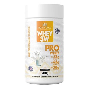 Nutra Whey Pro 3w Leitinho 900g Pote - Nutra Gold