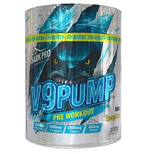 Pre Treino V9 Pump 300g Energetico - Shark Pro