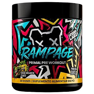 Rampage Pre Treino Melancia Limao 300g - Under Labz