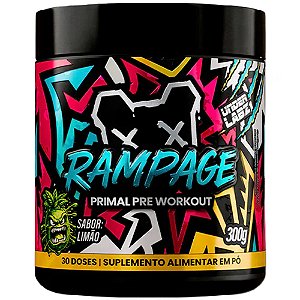 Rampage Pre Treino Limao 300g - Under Labz