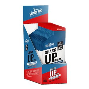 Shark Up Black Gel Morango 10 Un - Shark Pro