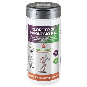 Cloreto Magnesio PA 60 Capsulas - Meissen