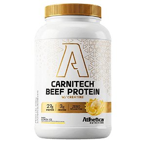 Carnitech Beef Protein Lemon Ice 840g - Atlhetica
