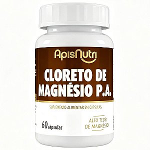 Cloreto Magnesio PA 800Mg 60Caps - ApisNutri
