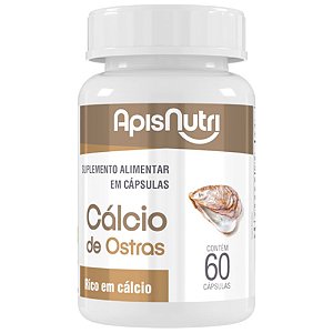 Calcio Ostras 530Mg 60Caps- ApisNutri