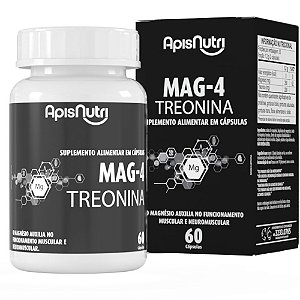 Mag 4 Treonina 780Mg 60Caps - ApisNutri