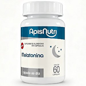 Melatonina 370Mg 60Caps - ApisNutri