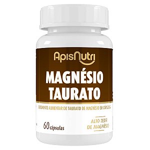 Magnesio Taurato 900Mg 60Caps - ApisNutri