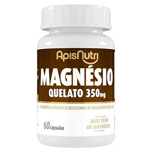 Magnesio Quelato 720Mg 60 Caps - ApisNutri