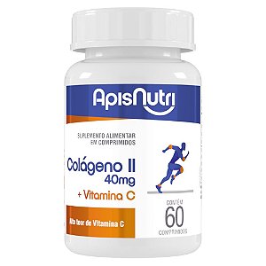 Colageno Tipo II Vitamina C 500Mg 60Tabs - ApisNutri