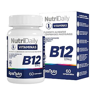 Nutri Daily Vitamina B12 500Mg 60Tabs - ApisNutri