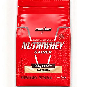 Nutri Whey Gainer Baunilha 2.4Kg - Integralmedica