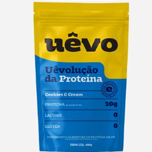 Proteina Ovo Uevo Cookies and Cream 420g - Uevo
