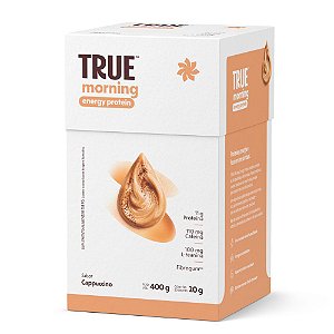True Morning Energy Protein Cappuccino 20 Sache True Source