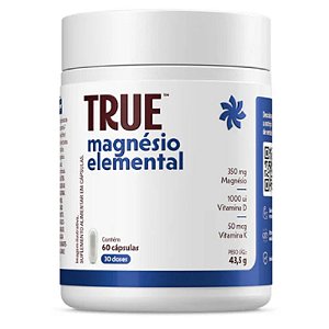 Elemental Magnesio 725Mg 60Caps - True Source