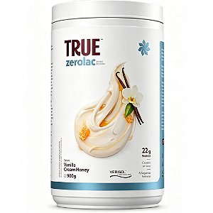True Whey Sem Lactose Vanilla Cream Honey 900g - True Source