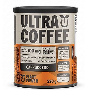 UltraCoffee Cappuccino 220g - Plant Power