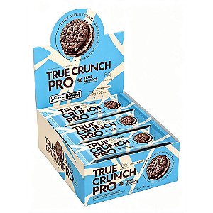 True Crunch Pro Cookies Cream Chocolate 12Un - True Source