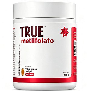 True Metilfolato 90Caps SoftGel - True Source