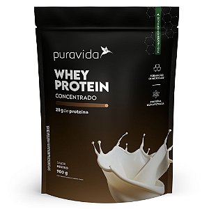 Whey Protein Concentrado Neutro 900g - PuraVida