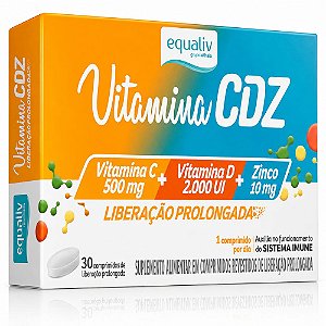 Vitamina CDZ 500Mg 30 Tabs - Equaliv