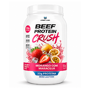 Beef Protein Crush Morango com Maracuja 910g - Under Labz