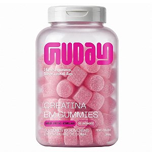 Creatina Gummies Frutas Vermelhas 60Un - Guday