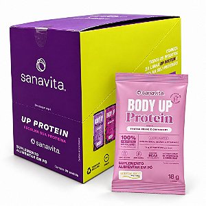 Body Up Frutas Roxas Cranberry 20 Saches 30g - Sanavita