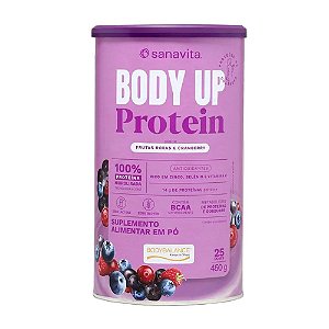 Body Up Frutas Roxas Cranberry 450g - Sanavita