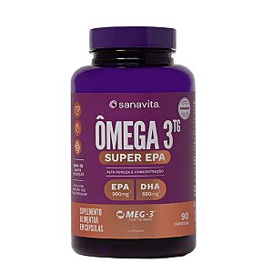Omega 3Tg Super Epa 90 Caps - Sanavita