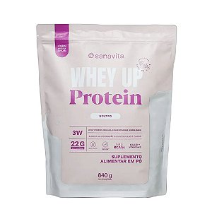 Whey Up 3w Neutro Refil 840g - Sanavita