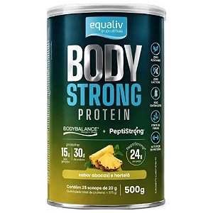 Body Strong Protein Abacaxi Hortela 500g - Equaliv
