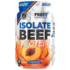 Isolate Beef Protein Pessego 910g Pote - Profit