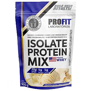 Isolate Protein Mix Chocolate Branco 900g Refil - Profit