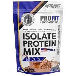 Isolate Protein Mix Cappuccino 900g Refil - Profit