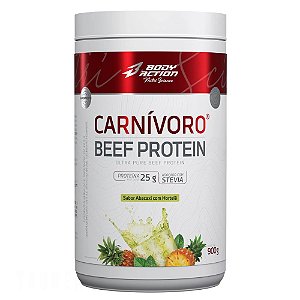 Carnivoro Beef Protein Abacaxi Hortela 900g - BodyAction
