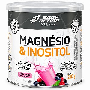 Magnesio Inositol Frutas Vermelhas 210g - BodyAction