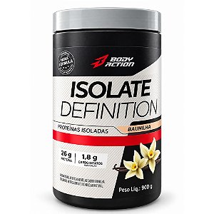 Isolate Definition Baunilha 900g Pote - BodyAction