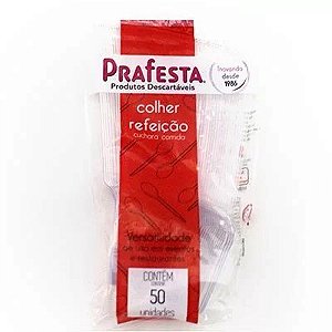 50 Kits / Pares Garfo E Faca Refeição Reforçado Descartável